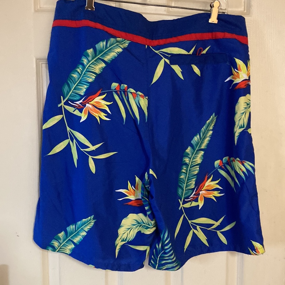 Tropical Style Swim Trunks - Picture 2 of 6
